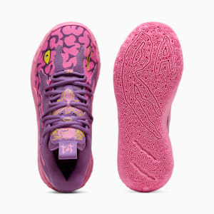 Tenis adolescentes PUMA HOOPS x TORTUGAS NINJA MB.03 Lo Krang, Ultra Violet-Fast Pink-Speed Yellow, extralarge