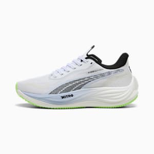 ウィメンズ PUMA x HYROX ヴェロシティ ニトロ 3 ランニングシューズ, PUMA White-Cool Weather, extralarge-JPN