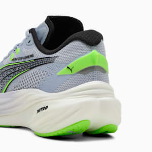 ウィメンズ PUMA x HYROX ディヴィエイト ニトロ 3 ランニングシューズ, Cool Weather-Green Glare, extralarge-JPN