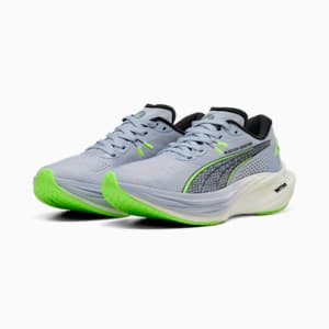 ウィメンズ PUMA x HYROX ディヴィエイト ニトロ 3 ランニングシューズ, Cool Weather-Green Glare, extralarge-JPN