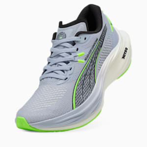 ウィメンズ PUMA x HYROX ディヴィエイト ニトロ 3 ランニングシューズ, Cool Weather-Green Glare, extralarge-JPN