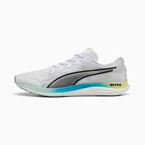 メンズ プロピオ ニトロ ランニングシューズ, PUMA White-Mint Melt, extralarge-JPN