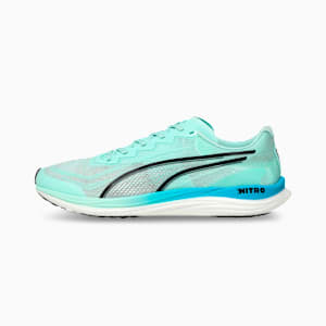 Propio NITRO™ Women's Running Shoes, Mint Melt-Speed Blue, extralarge-IND