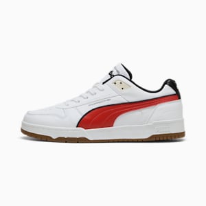 Tenis Porsche Legacy Rebound Game, PUMA White-Red Fire, extralarge