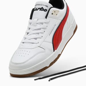 Sneakers bas Porsche Legacy RBD Game Homme, PUMA White-Red Fire, extralarge