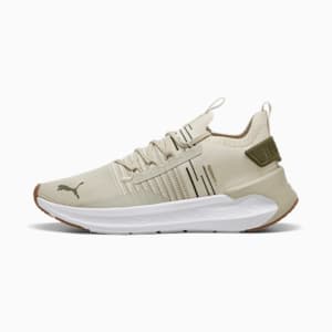 SOFTRIDE Symmetry Fuzion Running Shoes, Desert Dust-Alpine Snow-PUMA Olive, extralarge