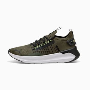 Tenis de running Softride Symmetry Fuzion, Dark Olive-PUMA Black-Fizzy Light, extralarge
