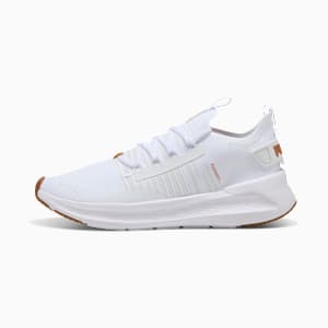Tenis de running Softride Symmetry Fuzion, PUMA White-Vapor Gray-Gum, extralarge