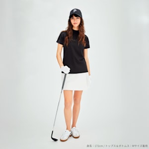 ウィメンズ ゴルフ プーマ パレルモ G スパイクレス シューズ, PUMA White-PUMA Black, extralarge-JPN