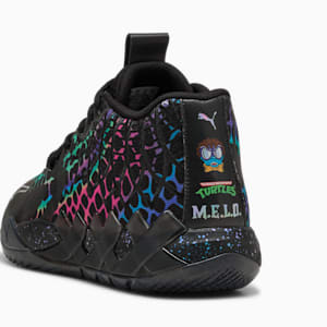 Tenis PUMA HOOPS x TORTUGAS NINJA MB.01 Baxter, PUMA Black-PUMA Red, extralarge