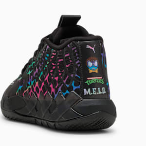 Tenis PUMA HOOPS x TORTUGAS NINJA MB.01 Baxter, PUMA Black-PUMA Red, extralarge