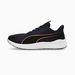 Ragegryp V1 Men's Running Shoes, PUMA Navy-PUMA Black-Caramel Latte, extralarge-IND