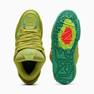 Tenis PUMA HOOPS x LAFRANCÉ Heatmap Unisex, Sea Kelp-Jade Frost, extralarge