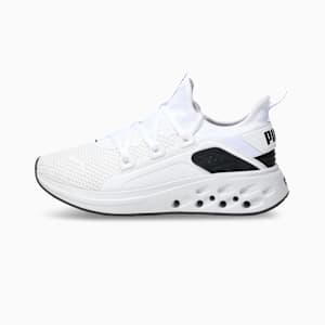 Softride Frequence Street Running Shoes, PUMA White-Feather Gray-PUMA Black, extralarge-IND