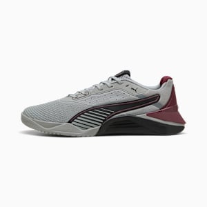 Tenis Fuse 4.0, Gray Echo-PUMA Black-Ruby Shimmer, extralarge