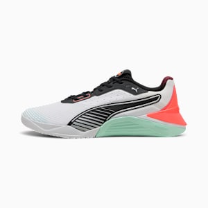 Fuse 4.0 Sneakers, PUMA White-Mint Melt-Glowing Red-PUMA Black-Ruby Shimmer, extralarge