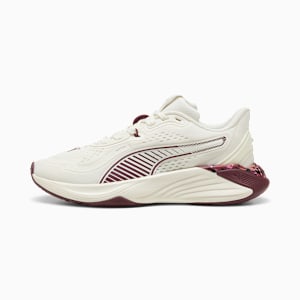 Tenis para mujer FLORAL RIBBON PWRHybrid, Warm White-Ruby Shimmer, extralarge