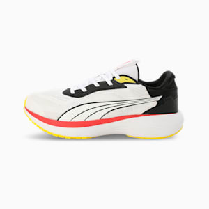 Galaxis Pro Men's Performance Boost Running Shoes, PUMA White-PUMA Black-Active Red, extralarge-IND