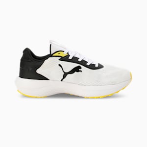 Galaxis Pro Men's Performance Boost Running Shoes, PUMA White-PUMA Black-Active Red, extralarge-IND