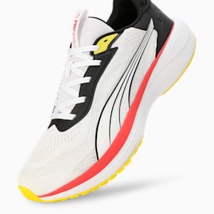 Galaxis Pro Men's Performance Boost Running Shoes, PUMA White-PUMA Black-Active Red, extralarge-IND