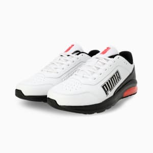 Men's Electron 2.0 Sneakers, PUMA White-PUMA Black-For All Time Red, extralarge-IND