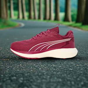 Galaxis Pro Women's Performance Boost Running Shoes, Port-Warm White, extralarge-IND