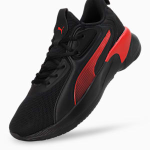 Softride Premier Ombre Running Shoes, Puma Black-High Risk Red, extralarge-IND