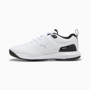 Fusion Plus Golf Shoes Men, PUMA White-PUMA Black, extralarge-GBR