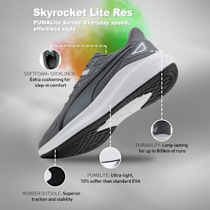 Skyrocket Lite Men's Running Shoes, Cool Dark Gray-Cool Light Gray, extralarge-IND