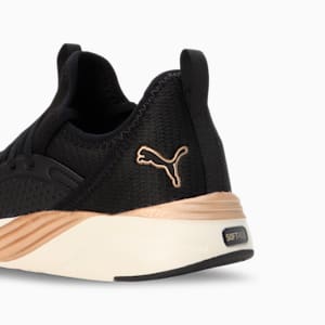 Softride Sophia 2 Res Women's Running Shoes, PUMA Black-PUMA Gold-Warm White, extralarge-IND