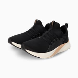 Softride Sophia 2 Women's Running Shoes, PUMA Black-PUMA Gold-Warm White, extralarge-IND