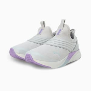 Softride Sophia 2 Women's Slip-On Shoes, Cool Light Gray-Lavender Alert, extralarge-IND