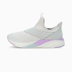 Softride Sophia 2 Women's Slip-On Shoes, Cool Light Gray-Lavender Alert, extralarge-IND