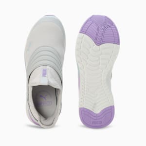 Softride Sophia 2 Res Women's Slip-On Shoes, Cool Light Gray-Lavender Alert, extralarge-IND