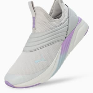 Softride Sophia 2 Women's Slip-On Shoes, Cool Light Gray-Lavender Alert, extralarge-IND