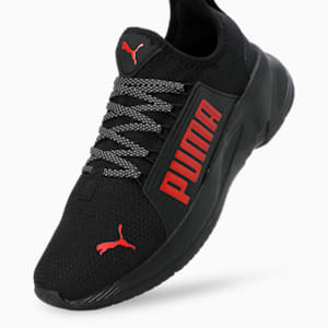 Softride Premier Men's Slip-On Shoes, PUMA Black-For All Time Red-Cool Dark Gray, extralarge-IND