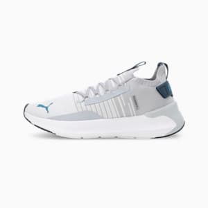 Softride Symmetry Fuzion Running Shoes, Gray Fog-Silver Mist-Blue Horizon, extralarge-IND