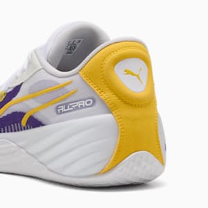 メンズ オールプロ ニトロ LA バスケットボールシューズ, Team Violet-Pelé Yellow, extralarge-JPN