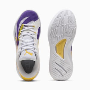 メンズ オールプロ ニトロ LA バスケットボールシューズ, Team Violet-Pelé Yellow, extralarge-JPN