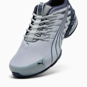Zapatos para correr para hombre Voltaic Evo Fade, Cool Mid Gray-PUMA Navy, extralarge