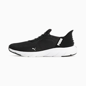 ユニセックス ソフトライド フレックスレース イーズイン ALT ワイド ランニングシューズ, PUMA Black-PUMA White, extralarge-JPN