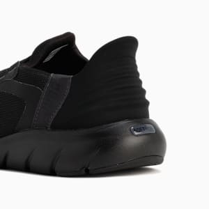 ユニセックス ソフトライド フレックスレース イーズイン ALT ワイド ランニングシューズ, PUMA Black-Flat Dark Gray, extralarge-JPN