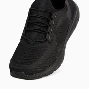 ユニセックス ソフトライド フレックスレース イーズイン ALT ワイド ランニングシューズ, PUMA Black-Flat Dark Gray, extralarge-JPN