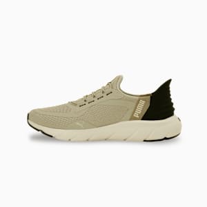 ユニセックス ソフトライド フレックスレース イーズイン ALT ワイド ランニングシューズ, Desert Dust-PUMA Black, extralarge-JPN