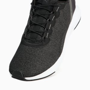 ユニセックス ソフトライド クルーズ イーズイン ランニングシューズ, PUMA Black-Flat Dark Gray-Shadow Gray, extralarge-JPN