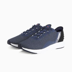 ユニセックス ソフトライド クルーズ イーズイン ランニングシューズ, PUMA Navy-PUMA Black, extralarge-JPN