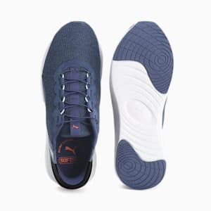 ユニセックス ソフトライド クルーズ イーズイン ランニングシューズ, PUMA Navy-PUMA Black, extralarge-JPN