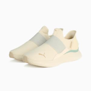 ウィメンズ ソフトライド ハーモニー イーズイン GL ランニングシューズ, Frosted Ivory-Toasted Almond, extralarge-JPN