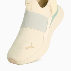ウィメンズ ソフトライド ハーモニー イーズイン GL ランニングシューズ, Frosted Ivory-Toasted Almond, extralarge-JPN