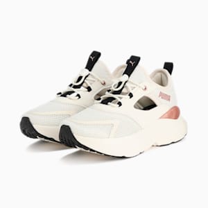 ウィメンズ ソフトライド メイブ ミュール スニーカー, Warm White-Rose Gold-PUMA Black, extralarge-JPN